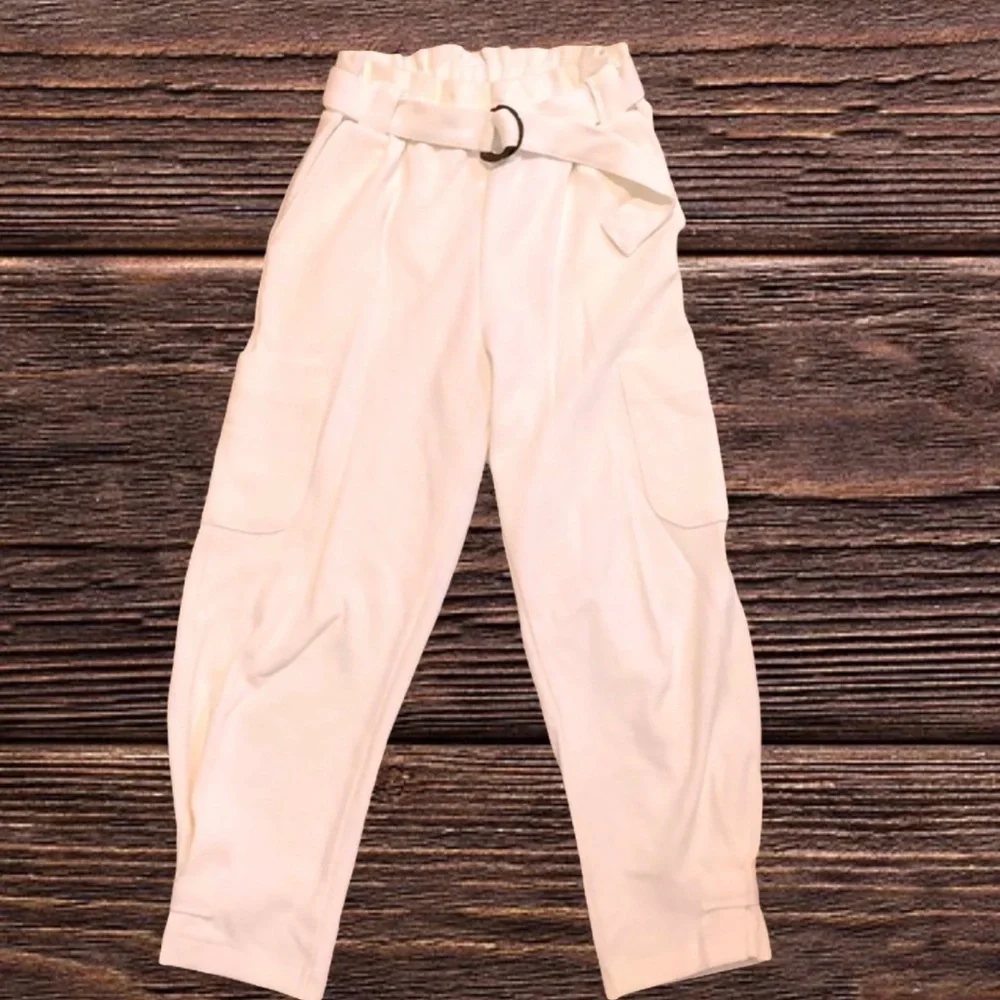 Zara belted jersey knit pant - Picture 1 of 9